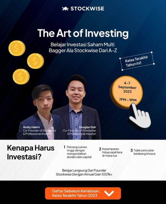 The Art of Investing : Belajar Investasi Saham Multibagger Ala Stockwise Dari A-Z